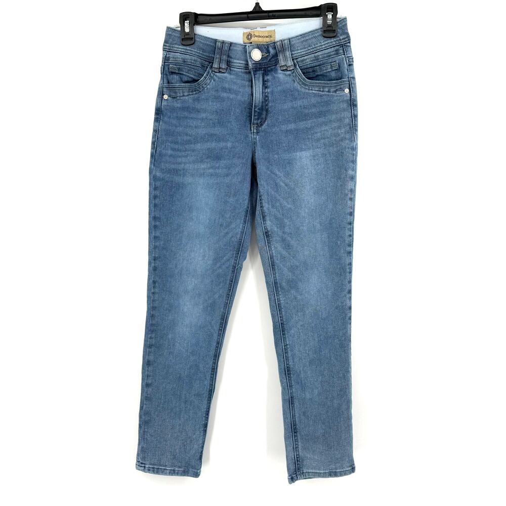 Democracy‎ Size 4 Ab Technology Skinny Fit Blue Jeans Denim Pants Light Wash
